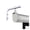 SH-S8, variant on 90 Degrees Bracket Projection Screen Hanger Adjustable Wall / Ceiling Mount For HD Projector Curtain L Shape Holder