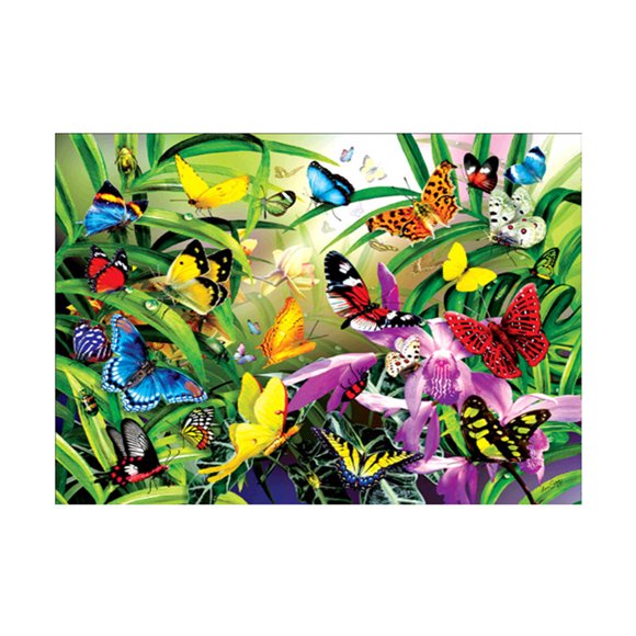 Flor mariposa bordado de diamantes de imitación punto de cruz Animal pintura de cristal costura DIY arte imágenes de diamantes Speravity JJ21118-03