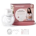 thumbnail image 1 of Momcozy Breast Pump S12 Pro Quick, Hands-Free Wearable & Wireless Pump, 3 Modes & 9 Levels Electric Pump Portable, Smart Display, 1 Count, White, 1 of 9