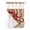 Red, variant on No Hook Ocean Red Octopus Shower Curtain with Snap in Liner Set, Coastal Anchor Sea Boat Retro World Map Waterproof Bathroom Curtains with See Through Top Window, Hotel Style Standard 72 x 72 Inch