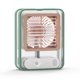thumbnail image 1 of sweethay Ventilador de escritorio Enfriador de aire Dispositivo de enfriamiento silenciosa recargable Operación Niebla Aerosol Escuela Oficina Electrodomésticos Verde, 1 of 6