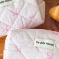 thumbnail image 3 of Bolsa de maquillaje acolchada FLhrweasw de algodón portátil para mujeres y niñas estilo 3, 3 of 6