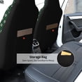 thumbnail image 5 of Uemuo Green Buffalo Plaid Merry Christmas Pattern Car Seat Covers for Front Seats Waterproof Seat Covers for Cars, Universal Auto Front Seats Protector Fits for Car-, 5 of 6