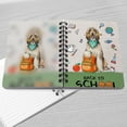 thumbnail image 4 of Hardworking Afghan Hound Ready Back to School New Year Classes Spiral Bound Journal Dog Lover 5x7in Spiral Notebook - 12011, 4 of 5