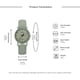 thumbnail image 3 of Relojes de pulsera para mujer, estilo europeo y moderno, de cuero, de cuarzo, con pulsera, reloj de moda., 3 of 3