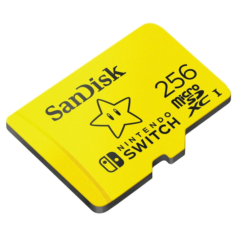 SanDisk 256GB scheda microSDXC per console Nintendo Switch fino a 100 MB/s  UHS-I Class 10 U3 : : Videogiochi
