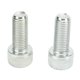 thumbnail image 5 of 2 Pcs Motorcycle Rearview Mirror Mounting Bracket Wing Mirror Extension Holder Replacement For SUZUKI V?Strom DL650 2017?2022 Silver, 5 of 5