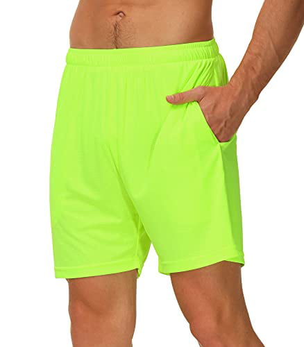 Cakulo Men's Running Shorts 5 Inch Lightweight Quick Dry Athletic Workout Shorts with Pockets 
