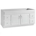 thumbnail image 2 of Design House 60" Solid Wood Concord Bathroom Vanity Cabinet, White, 2 of 7