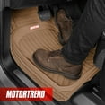 thumbnail image 3 of Motor Trend Deep Dish Rubber Floor Mats for Car SUV TRUCK Van, All-Climate All Weather Performance Plus Heavy Duty Liners Odorless, 3 of 9