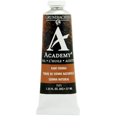 UPC: 0014173353917 | Grumbacher Academy Oil Color  37ml Tube  Raw Sienna