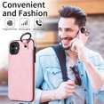 thumbnail image 6 of Nalacover for iPhone 11 Wallet Case with Card Slots & Metal Finger Ring, Durable PU Leather Back Double Magnetic Botton Flip Kickstand Purse Shockproof Phone Case,Rosegold, 6 of 10