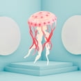 thumbnail image 2 of HILABEE Jellyfish Model Marine Creatures Model Realistic Sea Animals Soft Pink, 2 of 7