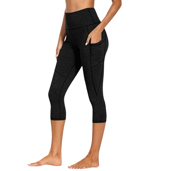 SDNall Women's Workout Leggings with Pockets High Waist Tummy Control Yoga Pants for Running Fitness