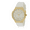 White, variant on Bulova Women's Curv Rubber Strap Watch 98R240