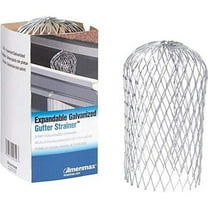 Amerimax 29059 3" Aluminum Gutter/Downspout Strainers Fits Round or Square - Quantity 24