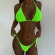 thumbnail image 2 of Cómodo Bikini sin espalda de color sólido para mujer Traje de baño de dos piezas Traje de baño Conjunto de ropa de playa OAVQHLG3B Store  lin121212, 2 of 4