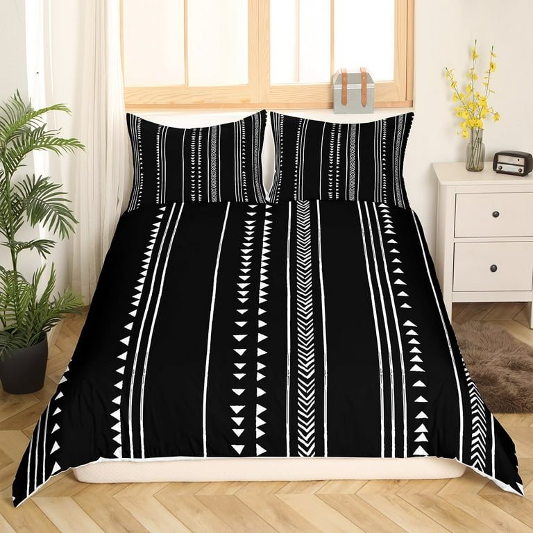 Black And White Aztec Comforter