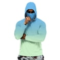 thumbnail image 4 of Fishing Shirt with Hood Cooling Hoodies Hooded Shirt Uv Casual Summer UPF 50+ Uv Rash Guard, 4 of 5