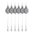 thumbnail image 4 of six packs Portable Cable Management Ceiling Pulley System Heavy Duty Black, 4 of 8