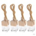 thumbnail image 1 of 8 Paquetes de Botella de Perfume Colgante para Coche, Frascos de Aceite Esencial, Decoración Colgante Colgante, 6 Ml, 1 of 9
