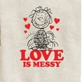 thumbnail image 3 of Peanuts - Pigpen Love Is Messy - Toddler And Youth Crewneck Fleece Sweatshirt, 3 of 6