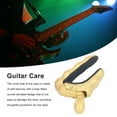 thumbnail image 4 of Guitar Capo, Skull Knob Locking Design Soft Capo Professional Silicone Scratch  Capo For Electric Acoustic Guitars Ukulele, 4 of 8