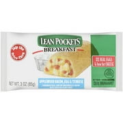 Lean Pockets Breakfast Applewood Bacon, Egg & Cheese Stuffed Sandwich, 3 oz