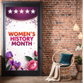 thumbnail image 6 of LUUFILx Women's History Month Decoration Banner Background Beautiful Floral Backdrop Festive Party Supplies Event Decor Photography Props Celebration, 6 of 9