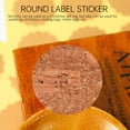 thumbnail image 1 of NIYANGLE 1 Set Round Label Stickers for Mailing Labels Light Brown, 1 of 8