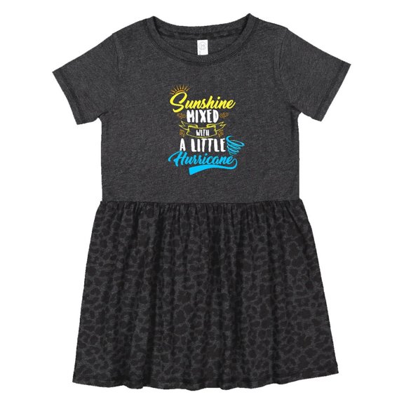 Inktastic Sunshine Hurricane Cute Girls Toddler Dress
