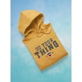 thumbnail image 3 of Do Your Thing College Style Hoodie Men -Image by Shutterstock, Male 4X-Large, 3 of 4
