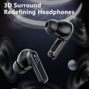 Headphones Active Noise Cancelling Earbuds With Screen Water Proof Blue Tooth Ear Buds Sport True Wireless Bluetooth Earbuds For Phones With Charging Case Earphones Noise Cancelling Earbuds