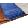 thumbnail image 3 of Safus Solid Fleece Blanket Plush Throw 50\" X 60\" - Gray, 3 of 9