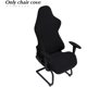 thumbnail image 3 of Funda para silla de juegos negra Vevor elástica de LICRA para sillón de carreras, 3 of 5