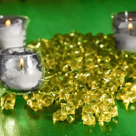 Balsacircle 400 Acrylic Mini Ice Crystal Like Pieces Wedding