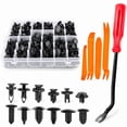 thumbnail image 1 of LAICAIW Bumper Retainer Clips,Auto clips,Car retainer clips,Bumper clips,Plastic push rivets,Plastic rivets,Push pins car,Assortment Universal Retainer Clips Push Type Retainers Set in Case Fits for, 1 of 7