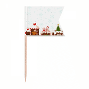 mas Candy Train Festival Toothpick Flags Labeling Marking for Party Cake Food Cheeseplate