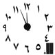 thumbnail image 2 of Reloj de Pared ANGGREK Sin Marco 3D DIY Con Números Romanos, 2 of 8