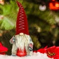 thumbnail image 3 of Xihbxyly Muñeco Luminoso de Papá Noel, Decoración Navideña para Mesa, Diseño de Tela Suave, Estilo Festivo Tradicional, Decoración para Fiestas, Base con Peso para Mayor Estabilidad, Tamaño 38 X 18 C, 3 of 3