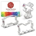 thumbnail image 3 of Ann Clark  Train Railroad Cookie Cutter Set, 3-Piece, Made in USA, 3 of 9