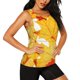 thumbnail image 2 of Balery Autumn Maple Leaves Camiseta sin mangas estampada ligera para mujer, tops de entrenamiento sin mangas, camisetas de yoga transpirables de secado rápido.-XX-Large, 2 of 7