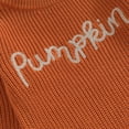 thumbnail image 5 of Okbabeha Toddler Baby Girl Boy Knit Sweater Pumpkin Long Sleeve Pullover Crewneck Sweatshirt Fall Halloween Baby Clothes, 5 of 7