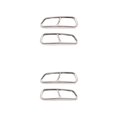 thumbnail image 1 of Transemion 2pcs/set Easy Installation Car Exhaust Pipe Cover Trim Durable Stainless Steel Enhanced Protection bright light 2Set, 1 of 6