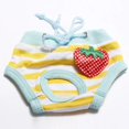 thumbnail image 1 of Pantalones cortos sanitarios con estampado de frutas para perro, bragas lavables, ropa interior, 1 unidad, 1 of 4