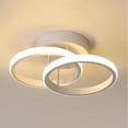 thumbnail image 1 of Led Ceiling Chandelier, Ceiling Light Fixture, 18W, Modern Chic Acrylic Ceiling Light Lighting For Kitchen Living Room Bedroom, 1 of 5