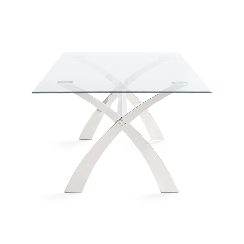 Home Gear Dining table with Double "X" legs