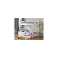 thumbnail image 2 of Bunk Bed - Twin Over Full with Storage - White Finish - Space Saving Bed Frame, 2 of 2