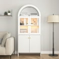thumbnail image 4 of Modern Tech-Inspired MDF Dome Cabinet – A Sleek Fusion of Snack Storage and Integrated LED Lighting, 4 of 21