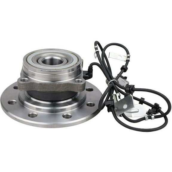 Front Left Driver Side Wheel Bearing Hub Assembly - Compatible with 1998 - 1999 Dodge Ram 3500 2WD 4WD (with Dual Rear Wheels) with 4-Wheel ABS